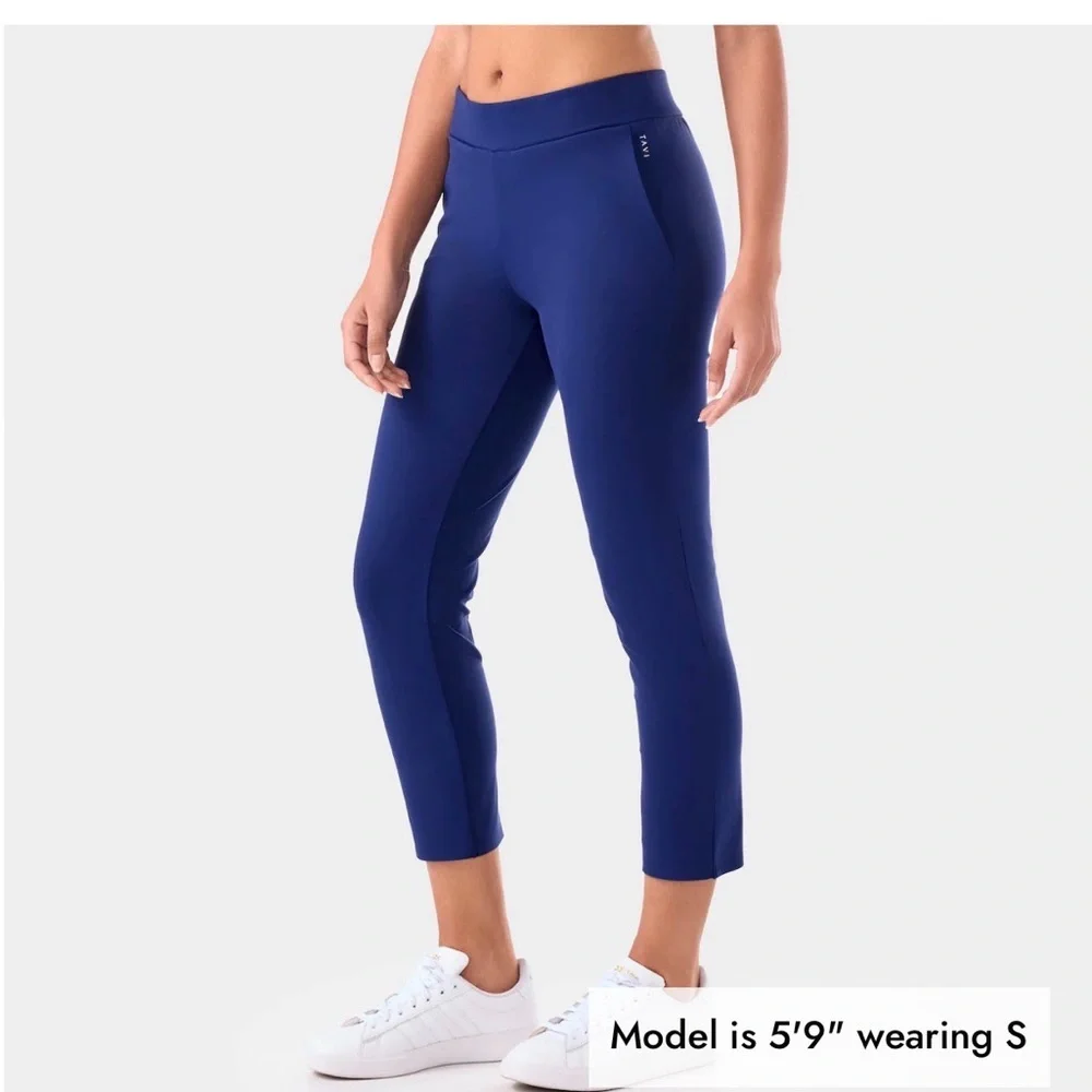 TAVI - Work It Ankle Pant- Deep Navy - NWT - Picture 1 of 6
